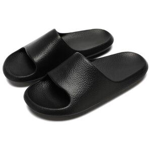 Slip on Unisex Slides Women  Men Quick Drying Shower Slippers, Waterproof 42-43